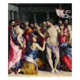 The Incredulity of St. Thomas, C.1547 Giclee Print by Francesco De Rossi Salviati Cecchino