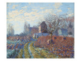 Gelee Blanche - Ete De La Saint-Martin, 1874 Giclee Print by Alfred Sisley