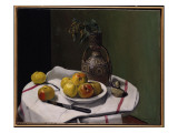 Apples and a Moroccan Vase, 1914 reproduction procédé giclée par Félix Vallotton