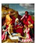 Deposition with Virgin Mary and Saints, 1523-24 Giclee Print by Andrea del Sarto 