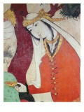 Woman from the Court of Shah Abbas I, 1585-1627 Giclee Print by Persian School 