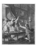 It's a Boy, Engraved by Pierre Charles Baquoy Giclee Print by Jean Michel Moreau The Younger