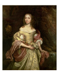 Portrait of Lady Whyte-Dunne Reproduction procédé giclée par John Michael Wright