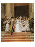 The Wedding, Church of St. Roch, Paris reproduction procédé giclée par Frederik Hendrik Kaemmerer
