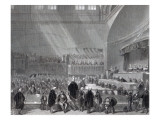Daniel O'Connell Standing Trial in 1844 Giclée-tryk af English School Daniel O'Connell Standing Trial in 1844 Giclée-tryk af English School