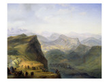 Russian Military Camp in Dagestan, 1895 Giclee Print by Ivan Fyodorovich Alexandrovsky