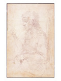 W.40 Sketch of a Female Figure Lámina giclée por Michelangelo Buonarroti