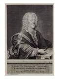 Portrait of Georg Philipp Telemann Giclee Print by Georg Lichtensteger