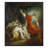 Apollo Slaying Coronis, 1759 Giclee Print by Johann Zoffany