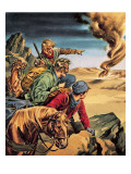 Journey to the Centre of the Earth Giclee Print by English School 