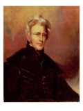 Portrait of Andrew Jackson, 1858 Giclee Print by Thomas Sully