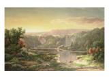 Mountain Lake Near Piedmont, Maryland reproduction procédé giclée par William Louis Sonntag