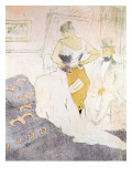 Woman in a Corset from 'Elles', 1896 Reproduction procédé giclée par Henri de Toulouse-Lautrec