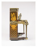 A Marquetry and Parquetry-Inlaid Upright Piano, 1881 reproduction procédé giclée par French School 