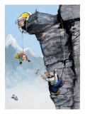 The Town Mouse and the Country Mouse Giclee Print by Mendoza 