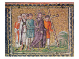 The Road to Calvary, Scenes from the Life of Christ Giclee-trykk av Byzantine School The Road to Calvary, Scenes from the Life of Christ Giclee-trykk av Byzantine School