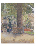 The Square at Vintimille, C.1925 Giclee Print by Edouard Vuillard