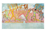 The Clash of the Titans, 1913-15 Lámina giclée por Koloman Moser The Clash of the Titans, 1913-15 Lámina giclée por Koloman Moser