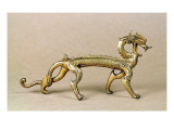 Gilt Bronze Sea Dragon, Six Dynasties Period Giclee Print by Chinese School 