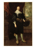 Portrait of William Style of Langley Giclee Print by Gortzius Geldorp
