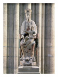 Virgin of St. Martin Des Champs, 12th Century reproduction procédé giclée