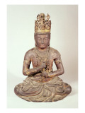 Seated Figure of Dainichi Nyorai Reproduction procédé giclée par Japanese School 