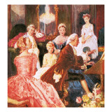 The Master Musician: Handel Giclee Print by John Millar Watt