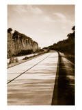 A Typical Section of a National Motor Road Giclee Print by German Photographer 