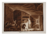 The Catacombs of St. Calixtus, 1833 Giclee Print by Agostino Tofanelli