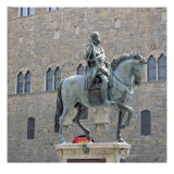 Equestrian Statue of Cosimo I, Grand Duke of Tuscany Giclee Print by Giambologna 