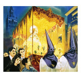 Semana Santa in Seville, Spain Giclee Print by Mcbride 