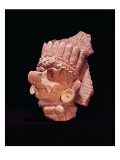 Head of the Mayan Corn God, Oaxaca, C.500 Ad Giclee Print by Mayan 