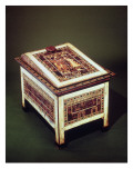 Coffer, from the Tomb of Tutankhamun Reproduction procédé giclée par Egyptian 18th Dynasty 