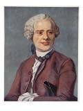 D'Alembert, Copy by Boris Mestchersky Giclee Print by Maurice Quentin de La Tour