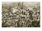 The Battle of Minden, August 1st 1759 Giclee Print by Richard Caton Woodville II