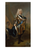 King Augustus Ii of Poland, before 1730 Giclee Print by Louis de Silvestre