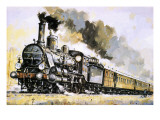 The Orient Express, Introduced in 1883 Giclee Print by John S. Smith