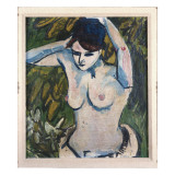 Woman with Raised Arms, 1910 reproduction procédé giclée par Ernst Ludwig Kirchner