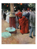 At the Public Garden, C.1884 Reproduction procédé giclée par Jean Louis Forain