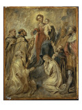 The Virgin and Child of the Rosary reproduction procédé giclée par Rubens 