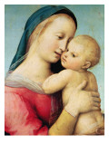 Detail of the 'Tempi' Madonna, 1508 reproduction procédé giclée par Raphael 