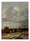 Building Work on a Railway Line, 1871 Giclee Print by Vasili Vladimirovits Pukirev