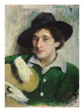 Portrait of Marc Chagall, C.1910 reproduction procédé giclée par Yuri Moiseyevich Pen