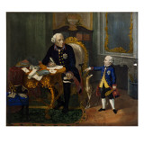 Frederick the Great and His Grandnephew Giclée-tryk af German School Frederick the Great and His Grandnephew Giclée-tryk af German School