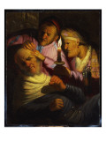 The Sense of Touch: the Stone Operation Giclee Print by Rembrandt van Rijn 