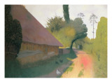The Barn with the Great Thatched Roof, 1911 Giclee Print by Félix Vallotton