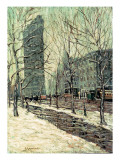 The Flatiron Building, New York, C.1903-05 Lámina giclée por Ernest Lawson