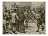 Attack on Sir Charles Wetherell at Bristol Giclee Print by William Barnes Wollen