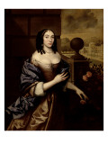 Mary, Duchess of Buckingham Reproduction procédé giclée par John Michael Wright