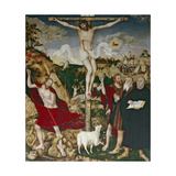 Christ on the Cross, 1552-55 Giclee Print by Lucas Cranach the Elder